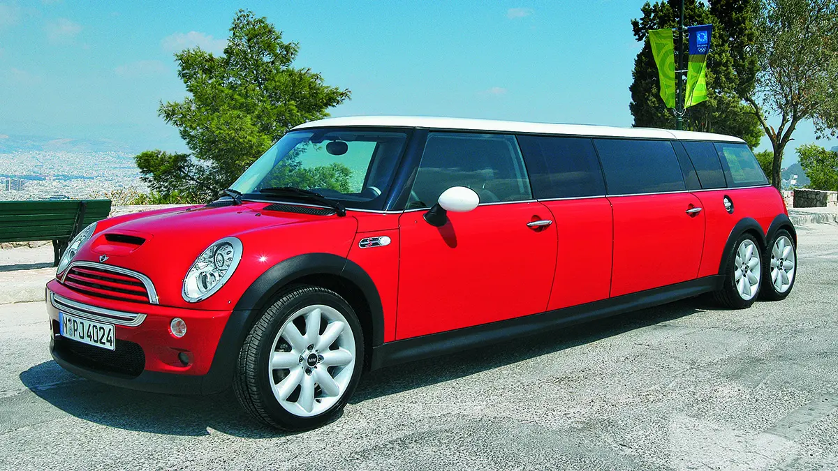 Bigger than usual?  Introducing the longest Mini Cooper in the world